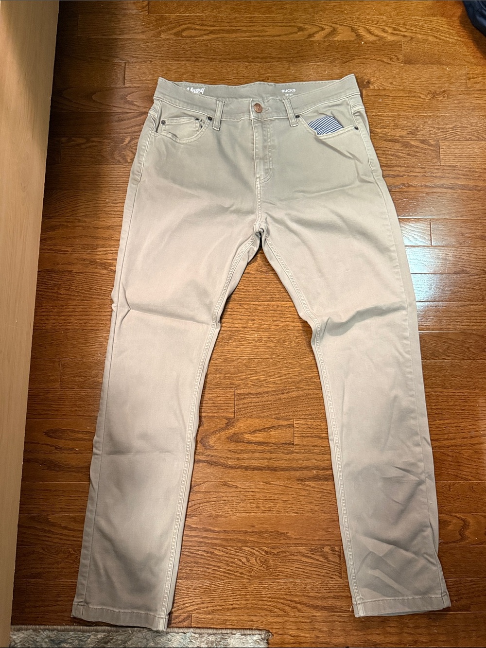 Men's Beige Casual Jeans